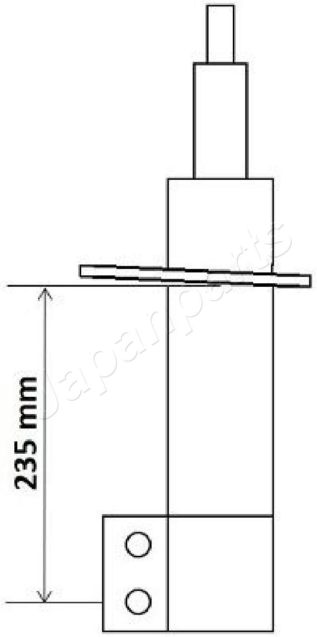 Japanparts Schokdemper MM-00900