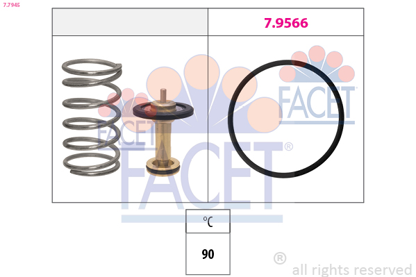 Thermostaat Facet 7.7945