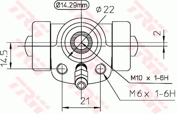 TRW Wielremcilinder BWA108