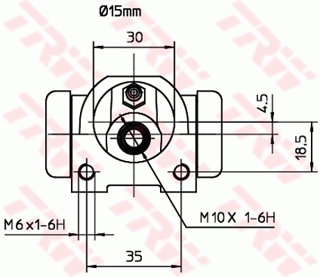 TRW Wielremcilinder BWB104