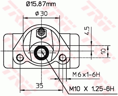 TRW Wielremcilinder BWB110