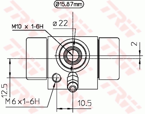 TRW Wielremcilinder BWB111A