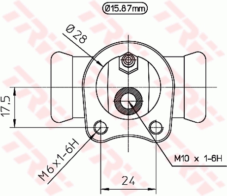 TRW Wielremcilinder BWB116