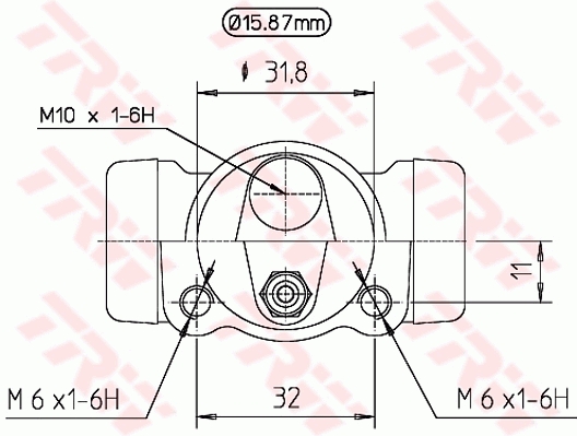 TRW Wielremcilinder BWB130