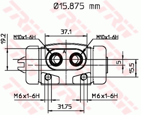 TRW Wielremcilinder BWB144