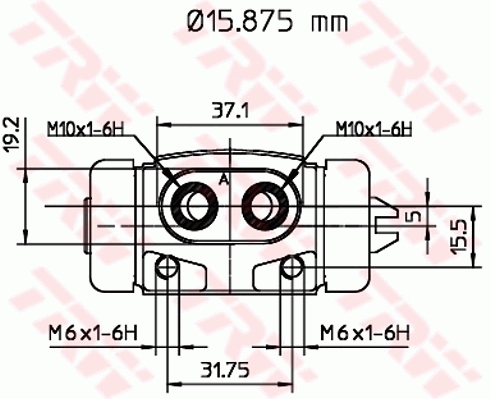 TRW Wielremcilinder BWB145