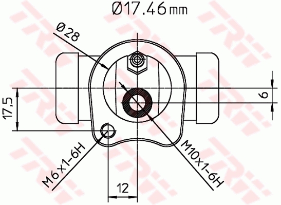 TRW Wielremcilinder BWC115