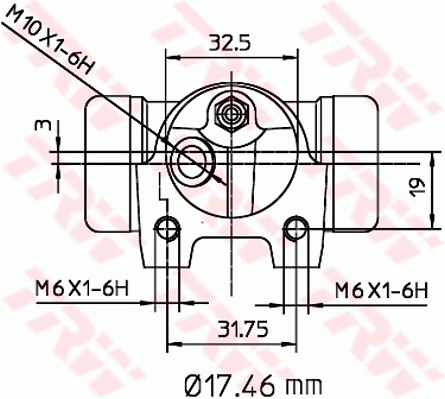 TRW Wielremcilinder BWC148