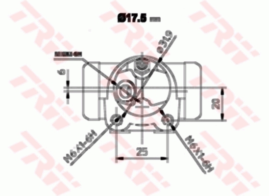 TRW Wielremcilinder BWC152