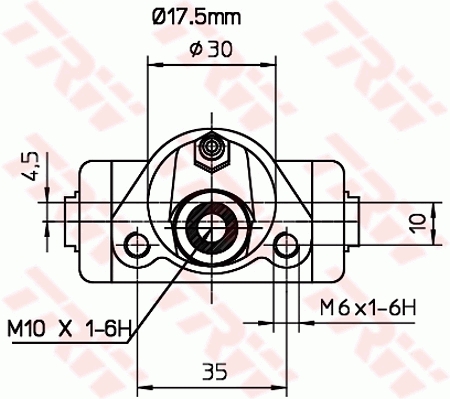 TRW Wielremcilinder BWC153