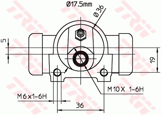 TRW Wielremcilinder BWC156