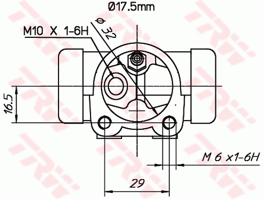 TRW Wielremcilinder BWC162