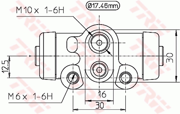 TRW Wielremcilinder BWC173