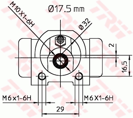 TRW Wielremcilinder BWC227