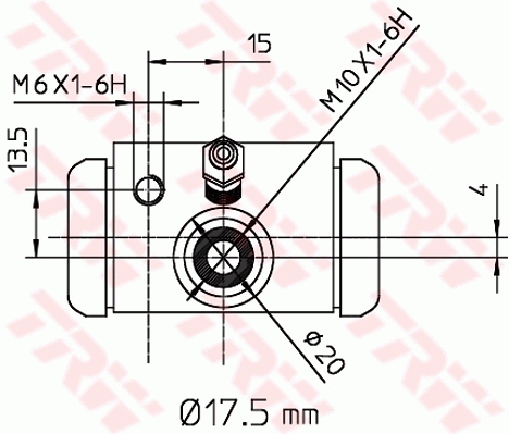 TRW Wielremcilinder BWC243