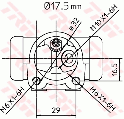 TRW Wielremcilinder BWC248