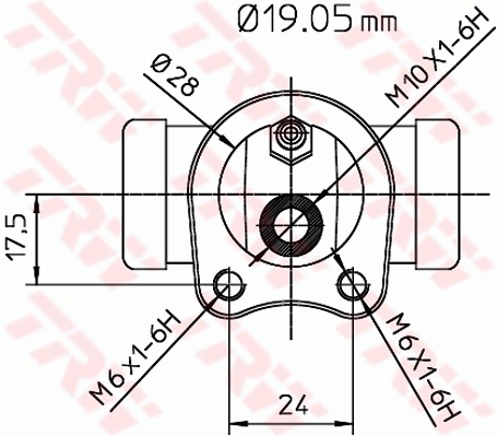 TRW Wielremcilinder BWD111