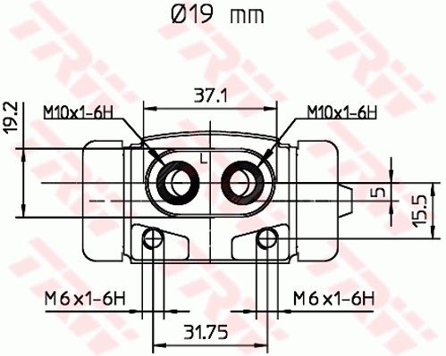 TRW Wielremcilinder BWD189