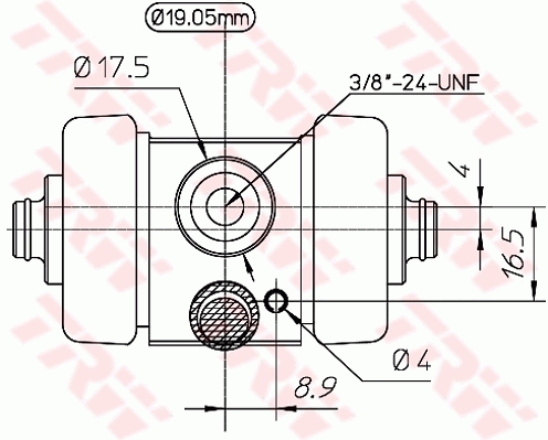 TRW Wielremcilinder BWD194