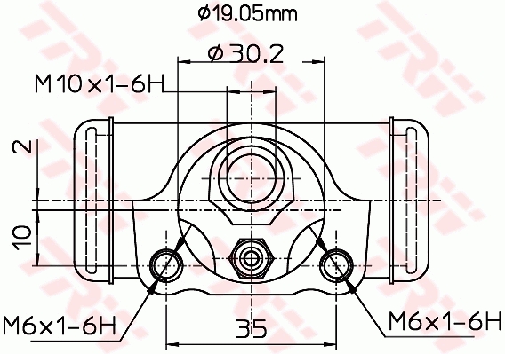 TRW Wielremcilinder BWD337