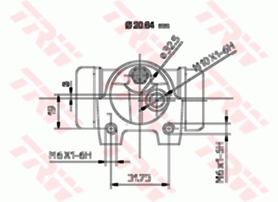 TRW Wielremcilinder BWF118