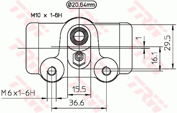 TRW Wielremcilinder BWF122