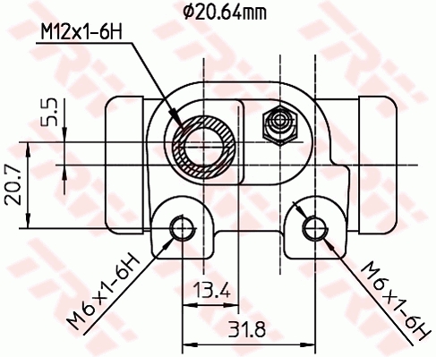 TRW Wielremcilinder BWF127