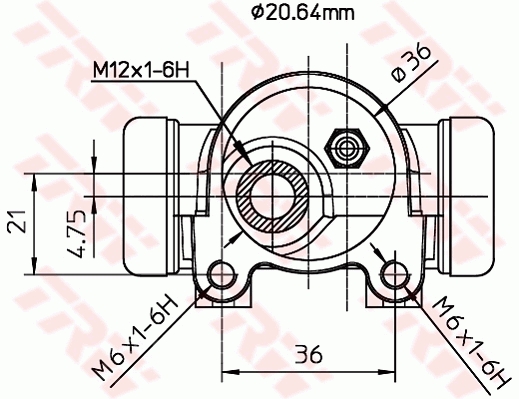 TRW Wielremcilinder BWF153