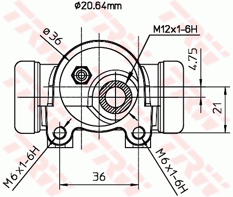 TRW Wielremcilinder BWF154