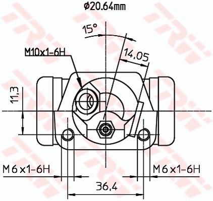 TRW Wielremcilinder BWF191