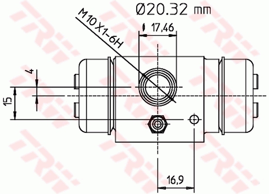 TRW Wielremcilinder BWF196