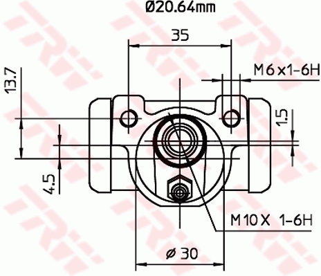 TRW Wielremcilinder BWF262