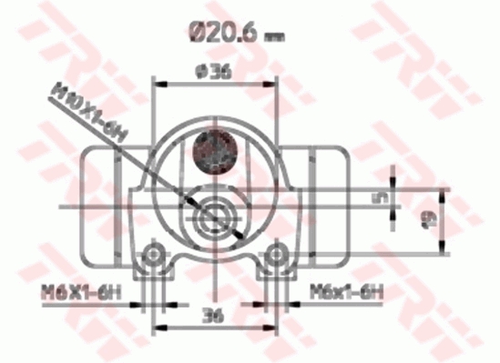 TRW Wielremcilinder BWF265