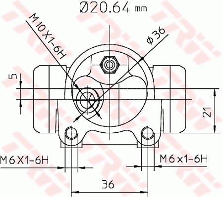 TRW Wielremcilinder BWF282