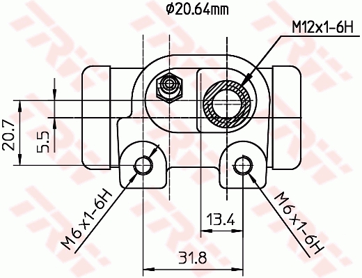 TRW Wielremcilinder BWF288