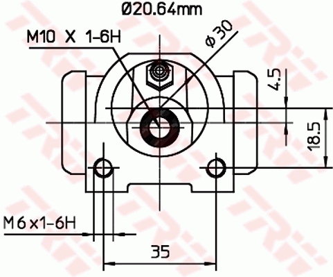 TRW Wielremcilinder BWF311