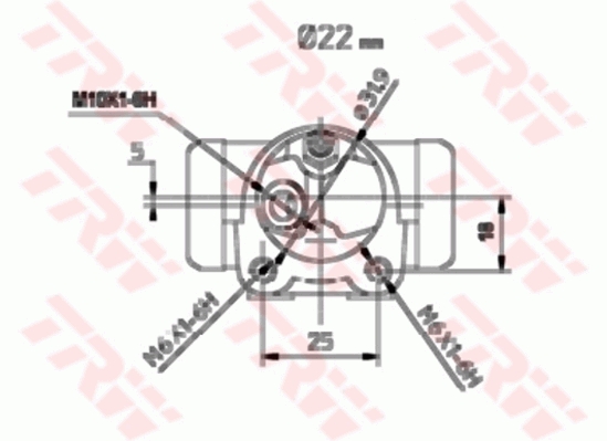 TRW Wielremcilinder BWH113