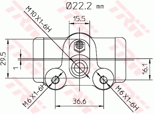 TRW Wielremcilinder BWH130