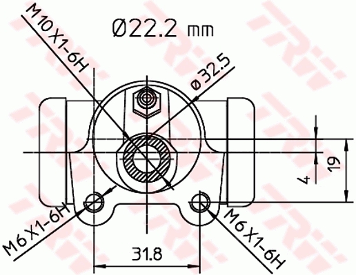 TRW Wielremcilinder BWH146