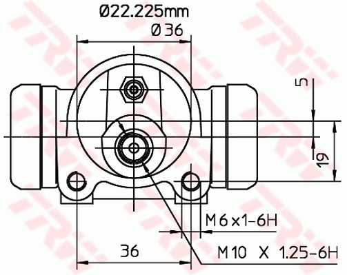 TRW Wielremcilinder BWH159