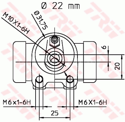 TRW Wielremcilinder BWH188