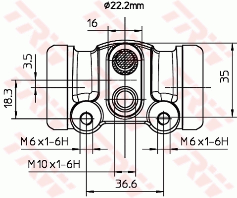 TRW Wielremcilinder BWH302