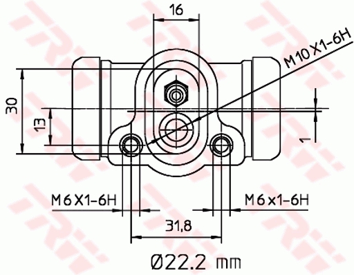 TRW Wielremcilinder BWH311