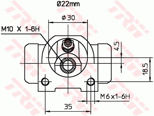 TRW Wielremcilinder BWH376