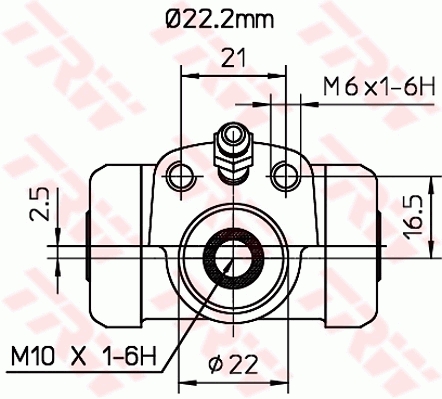 TRW Wielremcilinder BWH377