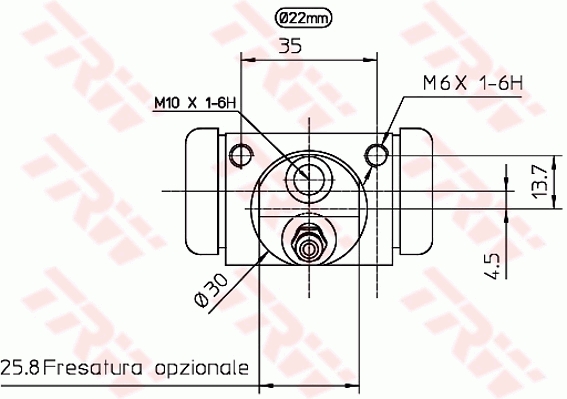 TRW Wielremcilinder BWH402