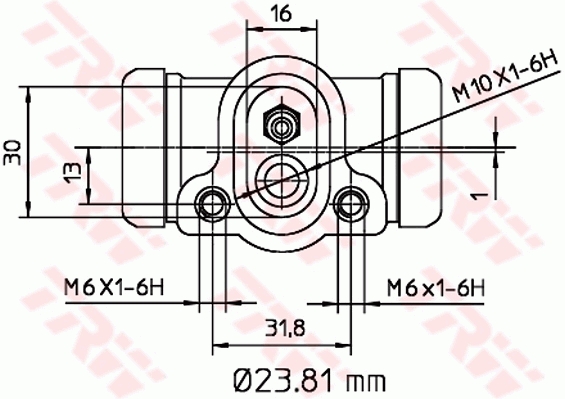 TRW Wielremcilinder BWK103