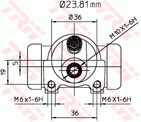 TRW Wielremcilinder BWK119