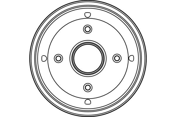 TRW Remtrommel DB4124