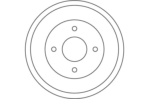 TRW Remtrommel DB4244